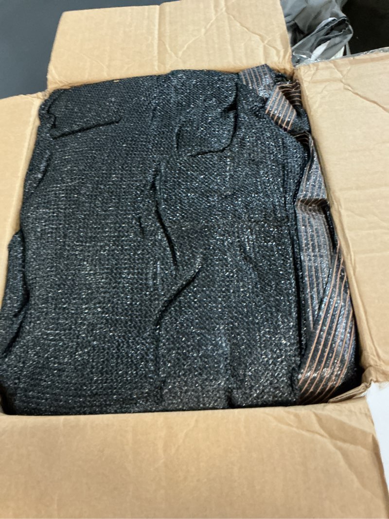 Condition photo showing Good Condition for winemana 90% shade cloth, dog kennel shade cover, 20 x 30 ft sturdy durable sunblock shade mesh tarp with grommets for patio plants greenhouse chicken coop porch 20 ft x 30 ft 90%