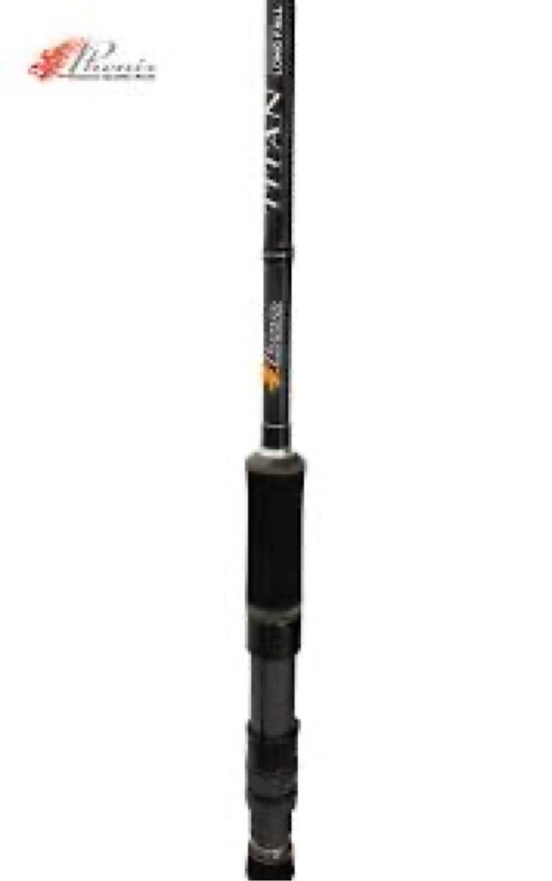 Phenix Rods Titan Spinning / 7?10? / 1 PC / 20-65 LB Braided LINE/PE LINE 1.0-4.0/100-300 G JIG Weight/Long Fall/Stick Bait Action/Fuji K Series SIC Guides/Fuji Reel SEAT/Custom EVA Handle