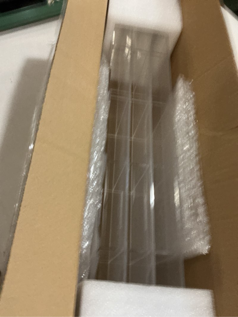 Condition photo showing New/Like New for Honoson 3 Pack Wall Mount Pamphlet Holder Acrylic Brochure Holder with 5 Pockets, 4 Inch, Clear Wall Brochure Display Stand Hanging Rack for Pamphlet Flyers Booklet Menus Menu Advertise