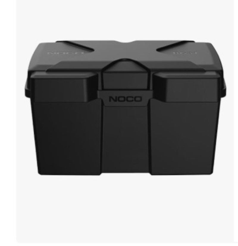 noco snap-top bg31 battery box, group 24-31 12v battery box for marine, automotive, rv, boat, camper