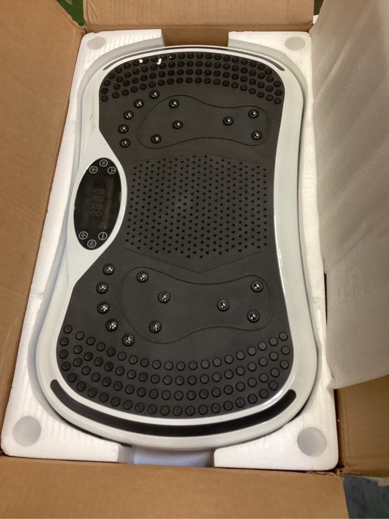 Vibration Plate Exercise Machine for Lymphatic Drainage, Vibration Machine for Full-Body Weight Loss