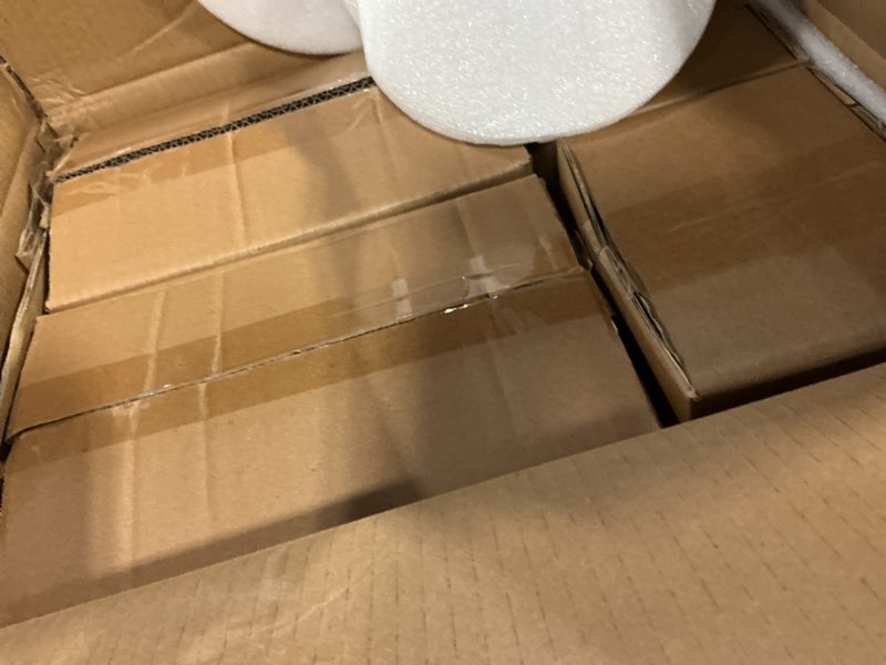 Condition photo showing New/Like New for leratio ceramic dinnerware sets for 8,plates and bowls sets,reactive glaze dishes set,highly chip and crack resistant | dishwasher & microwave & oven safe dishes set,service for 8-gray white(24pcs) service for 8 ?24pcs? modern-gray white