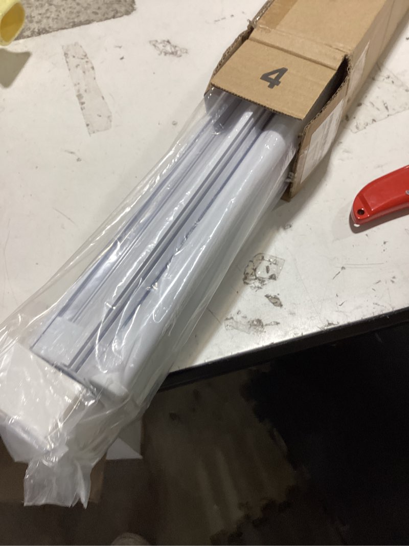 Condition photo showing Good Condition for roller window shades free-stop cordless blackout blinds, thermal insulated pull down shades for windows, uv protection fabric roller blinds for home office (29.75" wx72 h, ivory) ivory 29.75"w x 72"h