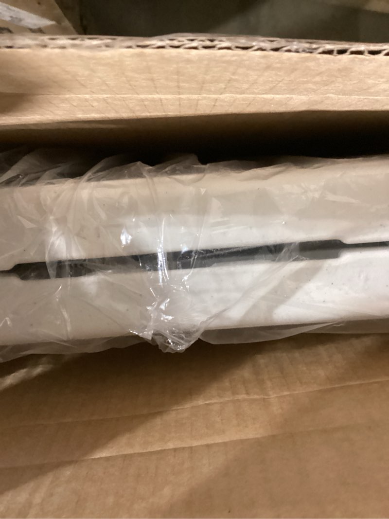 byliable folding table 4 foot portable heavy duty plastic fold-in-half utility table small indoor ou