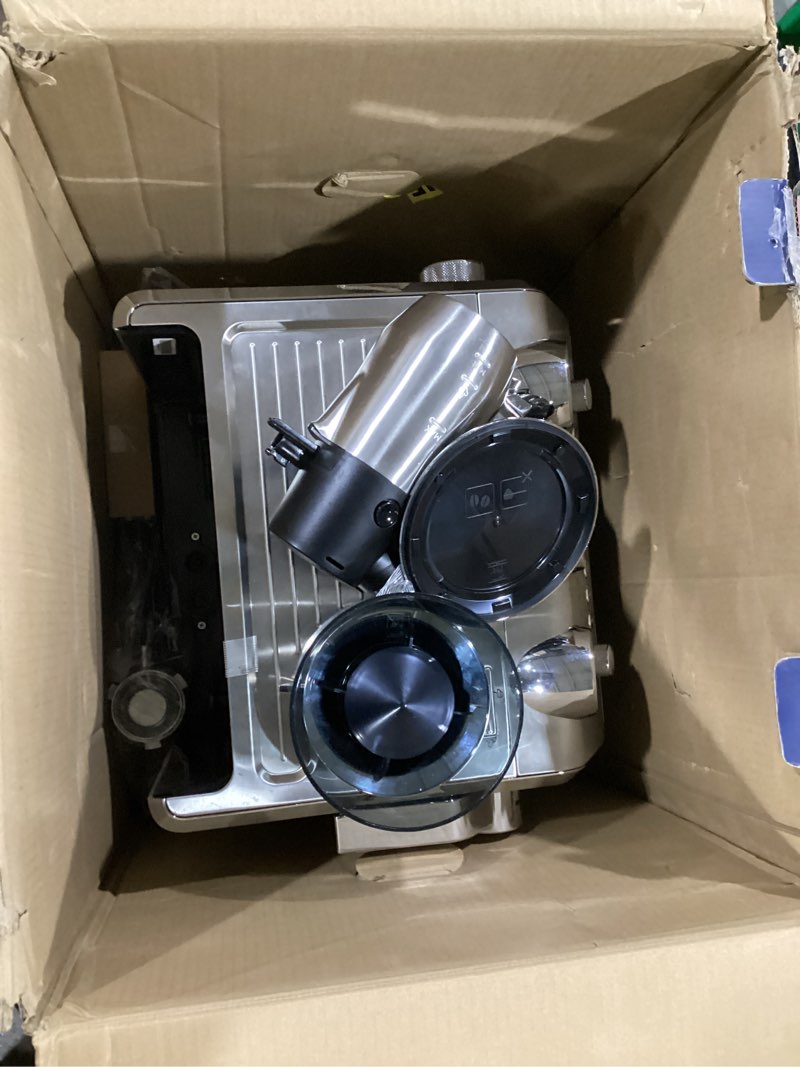 Condition photo showing Good Condition for de'longhi la specialista maestro espresso machine with grinder, auto & manual milk frother – bean-to-cup cold brew coffee with cold extraction technology, variable temp & tamping tool, 8 drink presets