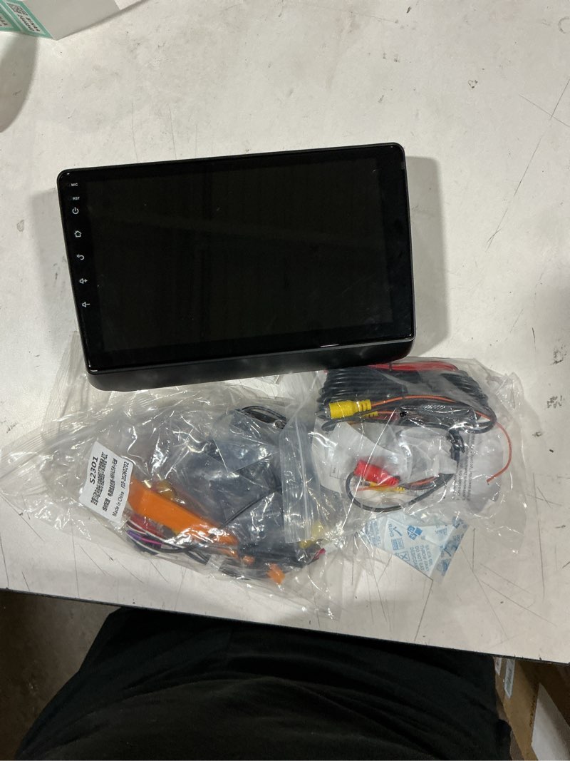 Condition photo showing As Is for android car stereo for jeep grand cherokee 2014 2015 2016 2017 with dsp, 9 inch hd touchscreen radio wireless apple carplay & android auto gps wifi swc + ahd backup camera 2+32g