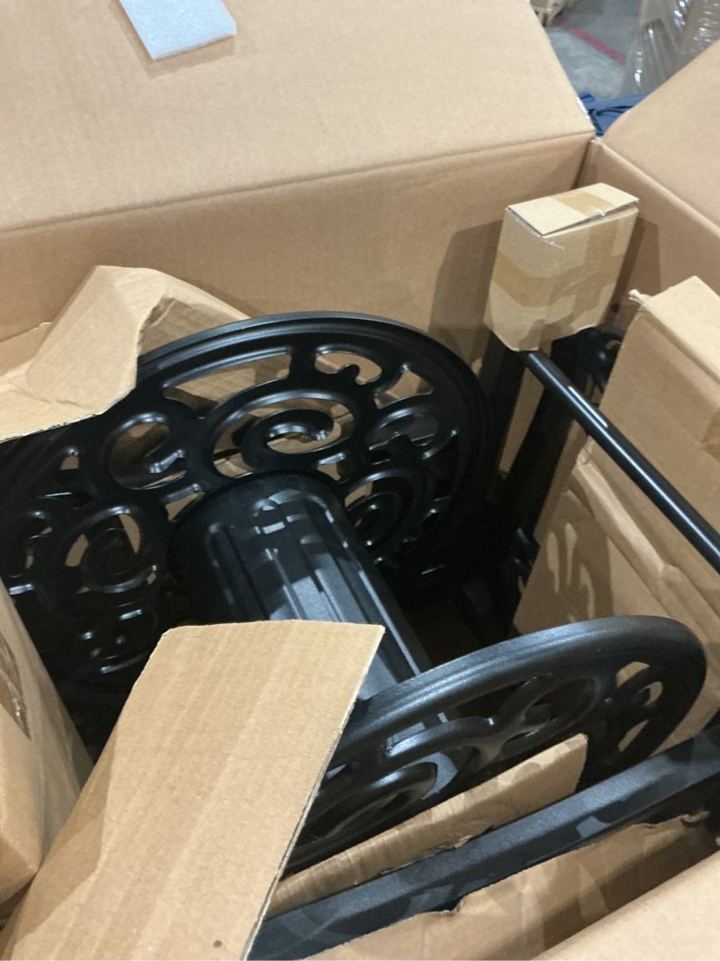 Condition photo showing Good Condition for style selections steel 200-ft cart hose reel