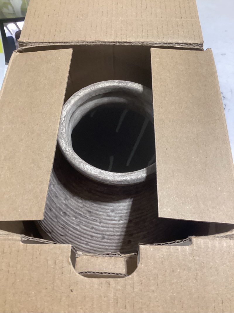 Condition photo showing Good Condition for ceramic flower vase home decor - large farmhouse table vases rustic vintage living room kitchen bedroom decorations for house book shelf office coffee desk dining fireplace (9" retro) retro-9"