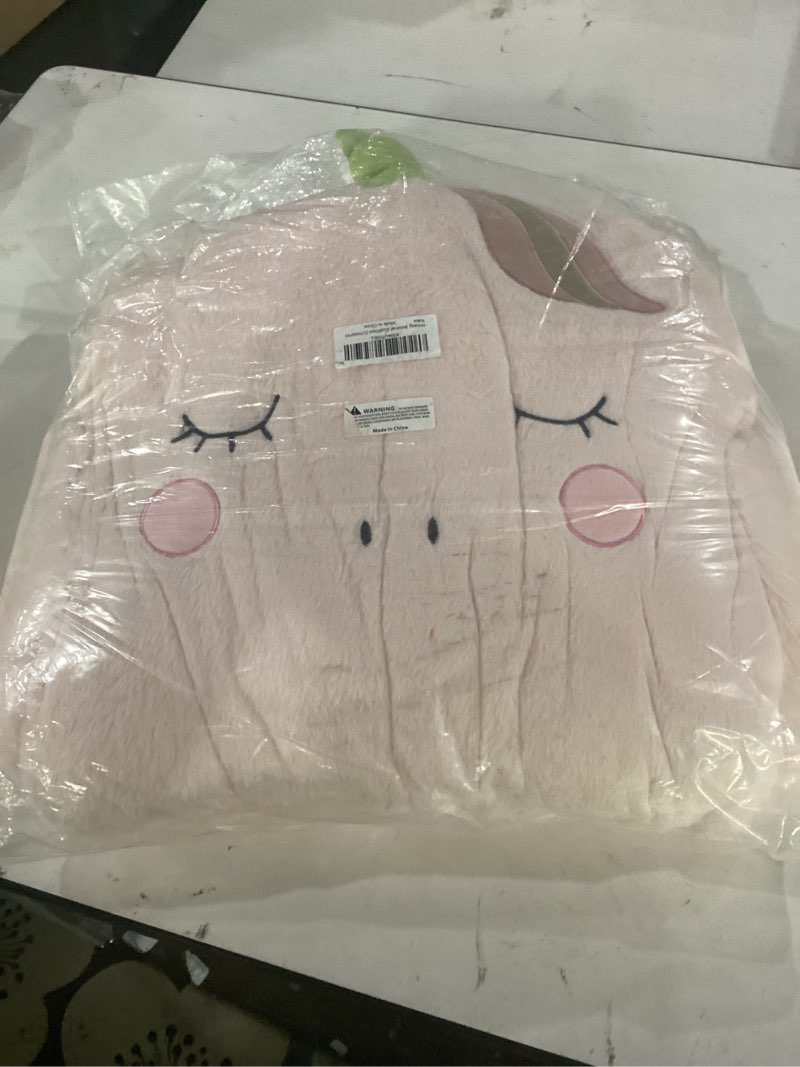 Condition photo showing Good Condition for unicorn animal cushion - cute pillows chair pillow - pink gaming chair cushion cute - seat cushion for office chair - sitting pillows car seat pillow decor - plush pillows (uni)