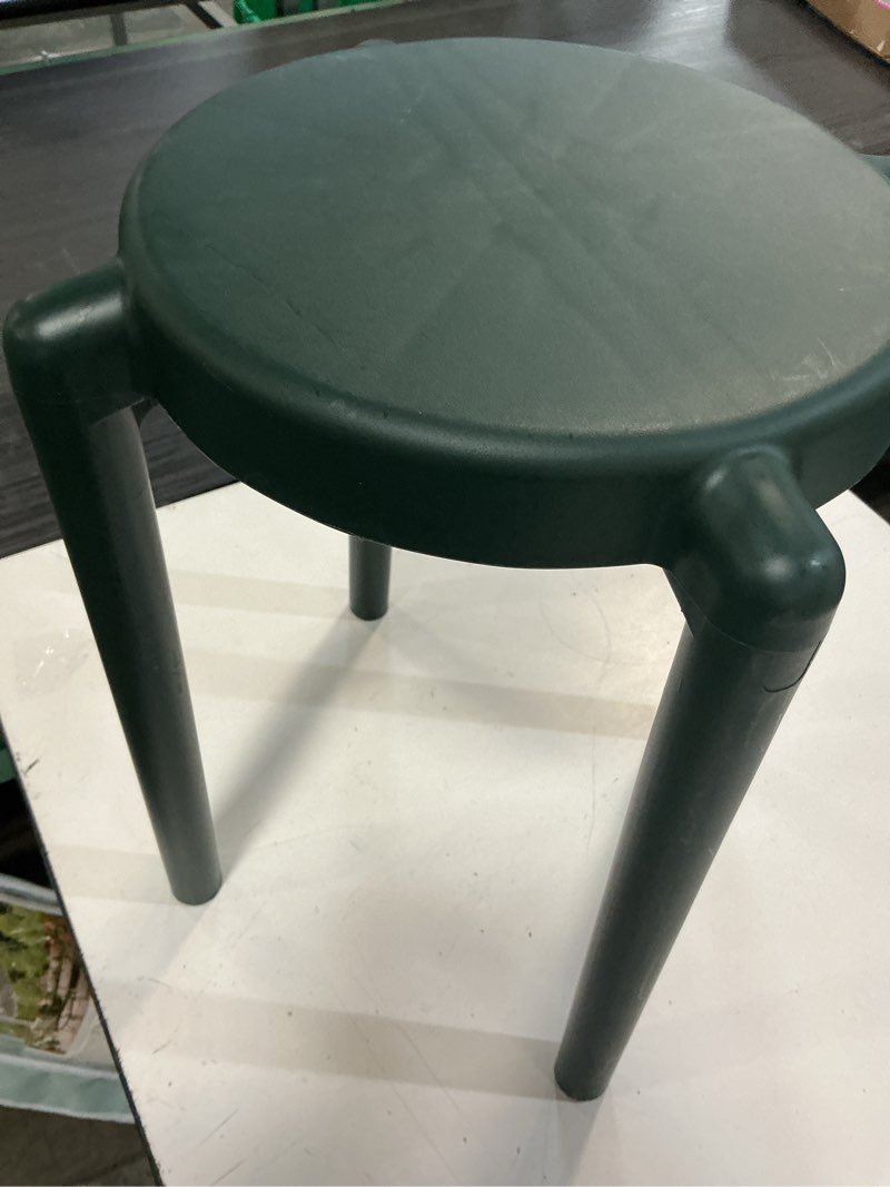 Condition photo showing As Is for round accent patio end table green - room essentials™