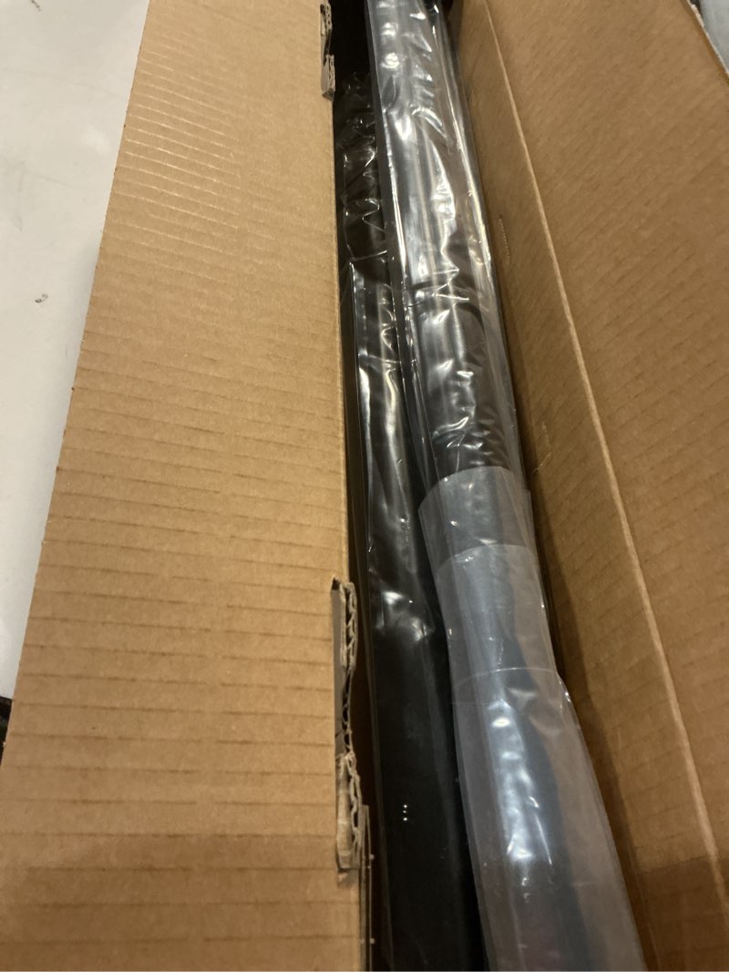 Condition photo showing Good Condition for Ivilon Drapery Treatment Window Curtain Rod - Square Design 1 1/8 Rod. 120 to 240 Inch - Black 120 to 240 in.