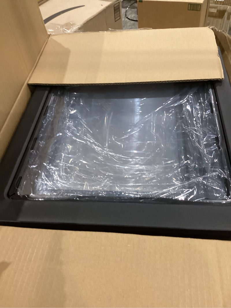 Condition photo showing As Is for fxw auraspace acrylic indoor dog playpen for puppies and small dogs, 24 inch, 6 panels, black black 24"h 6 panels