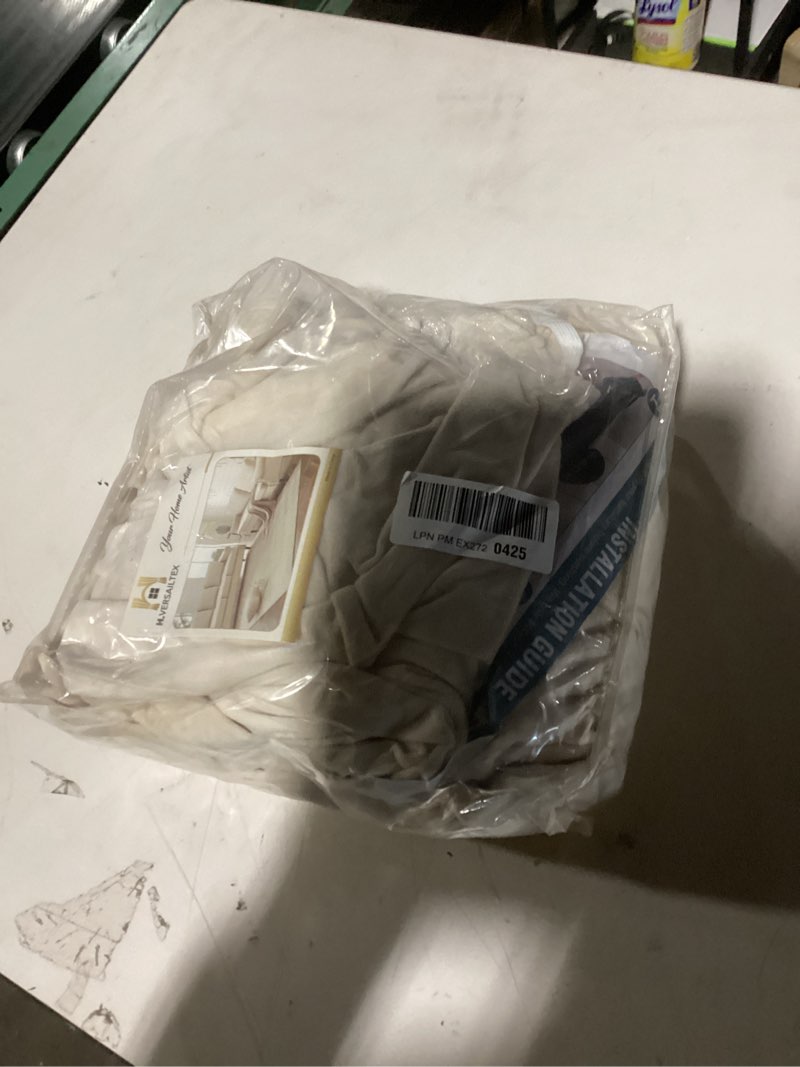 Condition photo showing Good Condition for H.VERSAILTEX Sofa Cover 2 Piece T Cushion Armchair Slipcovers Thick Velvet Couch Cover Furniture Protector Stretch T Cushion Sofa Covers for 1 Cushion Couch with 1 Individual T Cushion Covers, Ivory 1 Cushion Armchair Ivory