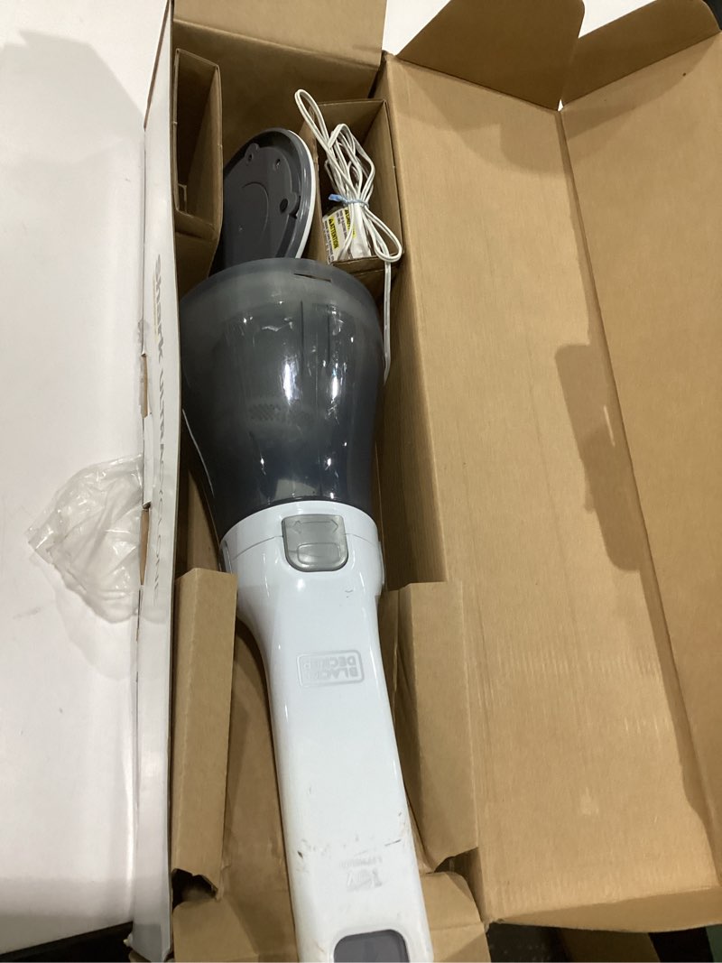 Condition photo showing As Is for shark ultracyclone pet pro plus cordless hand vacuum, powerful suction, handheld vacuum for car & home, pet power brush, crevice tool, scrubbing brush, xl dust cup, black, ch951, not tested