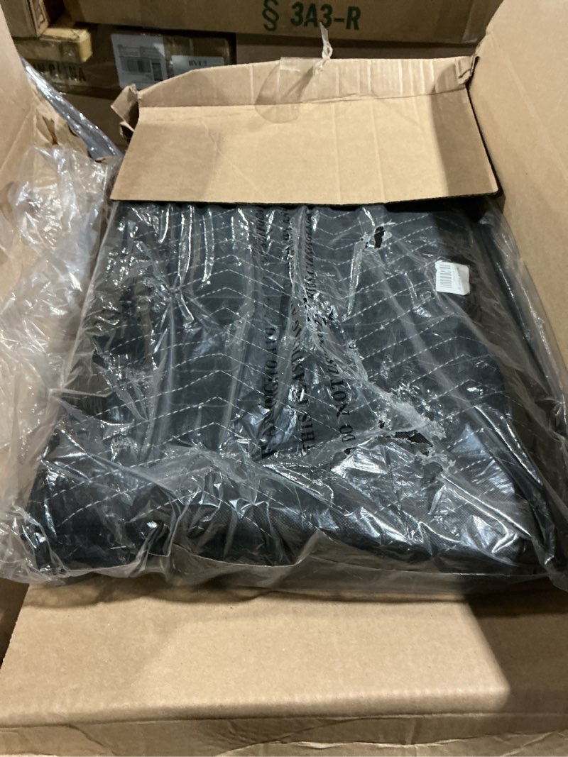 Condition photo showing Good Condition for journeyo moving blankets 72"x80", (45 lb/dz weight), heavy duty moving blanket, deluxe quality padded packing blankets for furniture shipping and storage, black (1 blanket) 1 deluxe black blanket 45 lbs/dozen