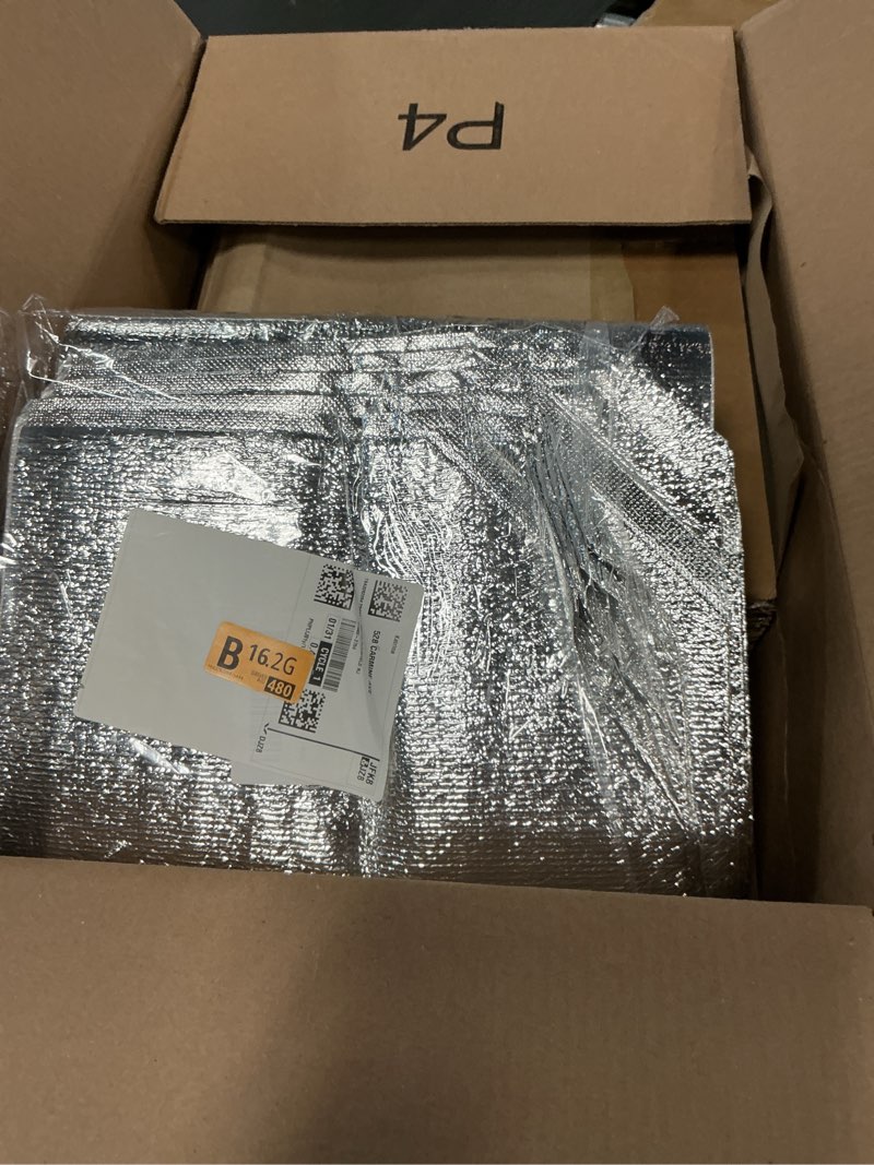 Condition photo showing Good Condition for 6 Pack Insulated Shipping Boxes with Aluminum Foil Insulated Bag?for Shipping Frozen Food Cold Shipping Boxes Large Foil Cooler Carton Moving Kits for Mailing Packing (Box Size 11 x 6.1 x 7.1 Inch)
