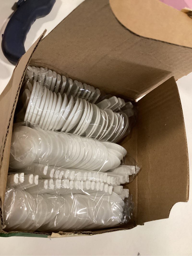 Condition photo showing New/Like New for 100% Compostable No Plastic Knives Plastic Forks Plastic Spoons Plastic Utensils, The Heavyweight Heavy Duty Flatware is Eco Friendly Products for Lounge Party Wedding BBQ Picnic Camping.