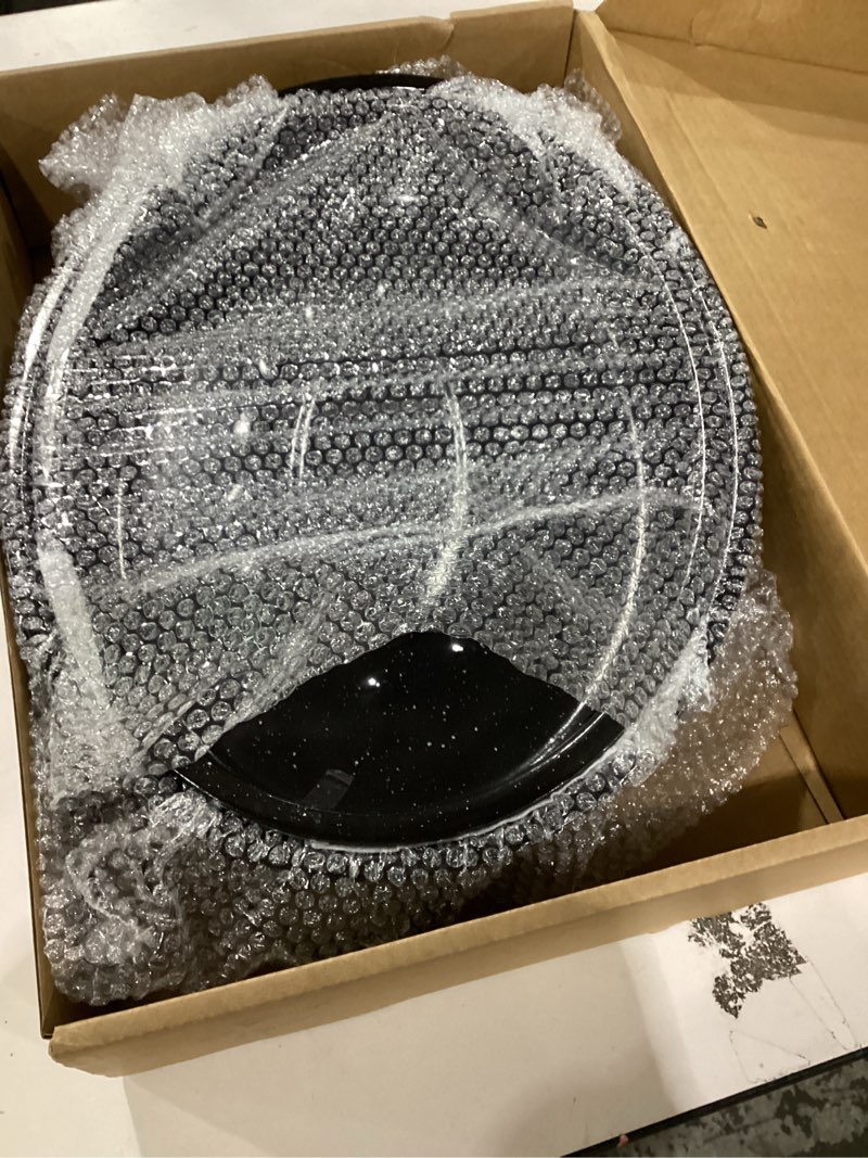 Condition photo showing New/Like New for 18In Turkey Roasting Pan With Rack and Lid, Large Granite Turkey Roaster Pan with Nonstick Rack for Oven Cooking, PFOA and PTFE Free, Fit for 15Lb Turkey, Dishwasher Safe