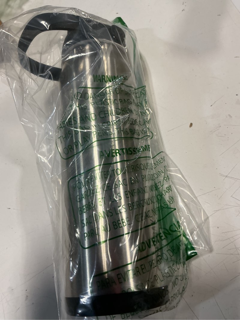 Condition photo showing Good Condition for camelbak thrive chug insulated stainless steel water bottle, cold retention with high flow lid for everyday hydration and active use, 25oz, stainless 25 ounces stainless