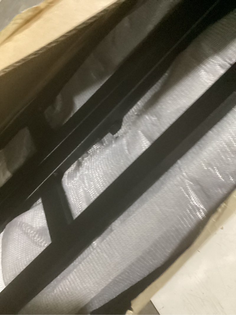 Condition photo showing Good Condition for emoda 5 inch box spring queen size bed base, heavy duty metal queen mattress foundation with fabric cover, easy assembly, black queen 5 inch
