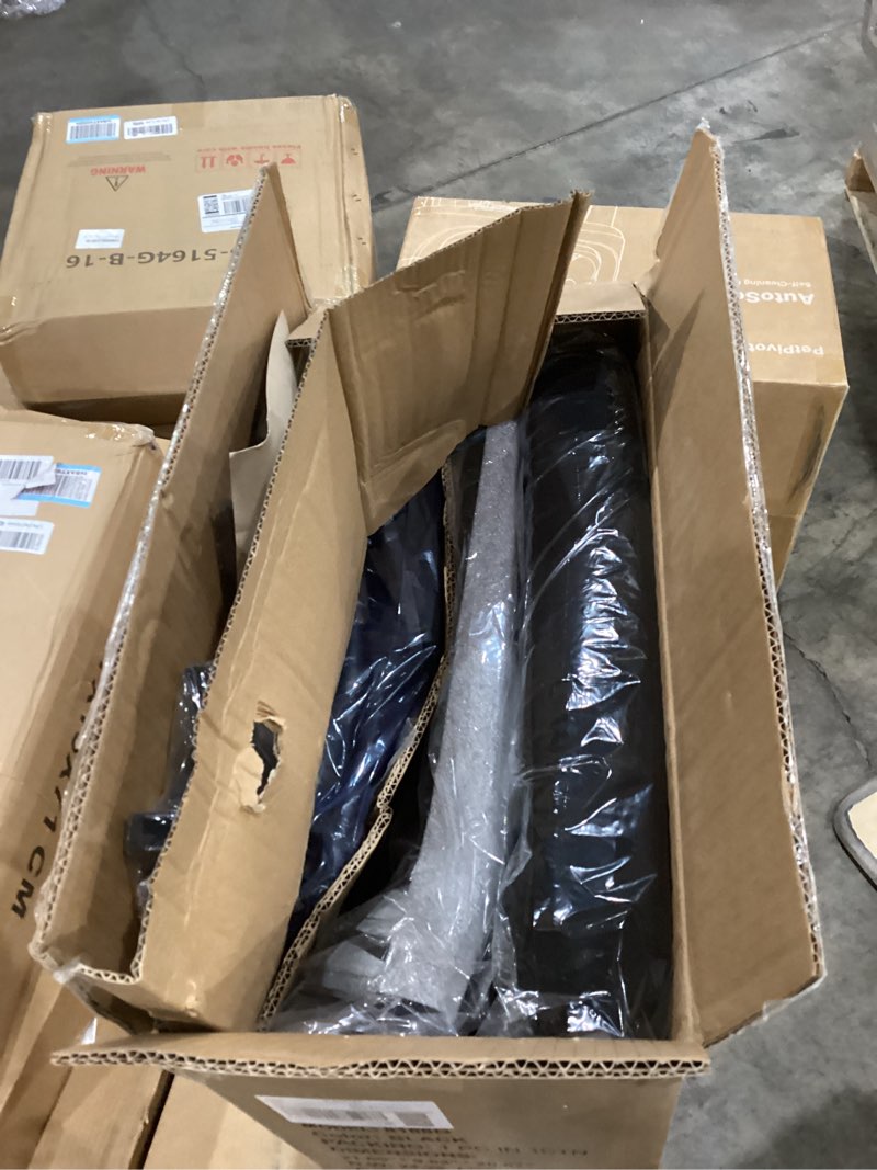 Condition photo showing As Is for simalir to not exact youhauchair mesh office chair, ergonomic home office desk chairs with flip-up arms and lumbar support, height adjustable, black black without headrest