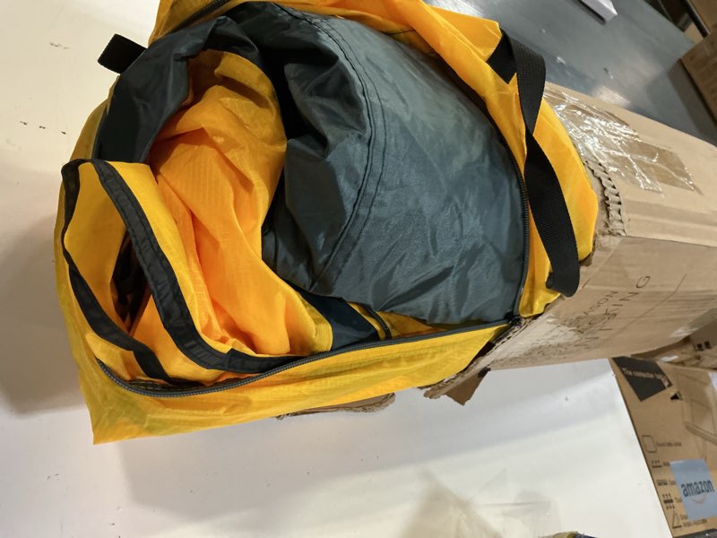 Condition photo showing Good Condition for GEERTOP 4 Person 4 Season Tent for Camping Waterproof Double Layer Easy Set Up Family Tent for Camping Hiking Backpacking Outdoor Travel Yellow