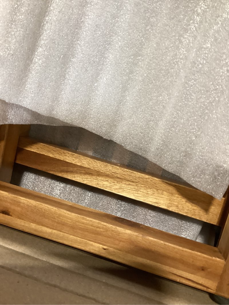 Condition photo showing New/Like New for adjustable length 29 inches shower stool bench chair waterproof with storage shelf for shaving legs, spa, bath seat in bathroom, inside shower for adults seniors elderly (small 29 in)
