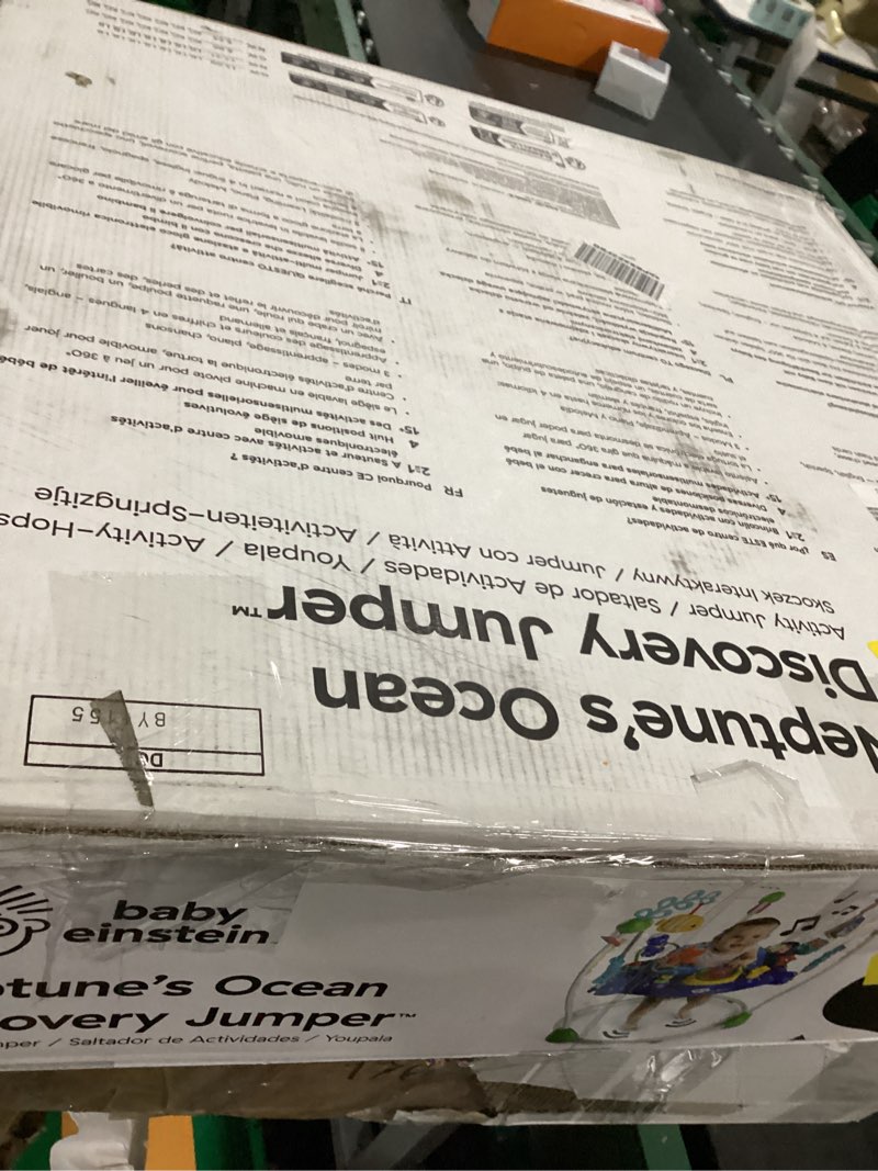 Condition photo showing Good Condition for Baby Einstein Neptune's Ocean Discovery Activity Baby Jumper Activity Center, Ages 6 Months +, Max Weight 25 lbs., Unisex