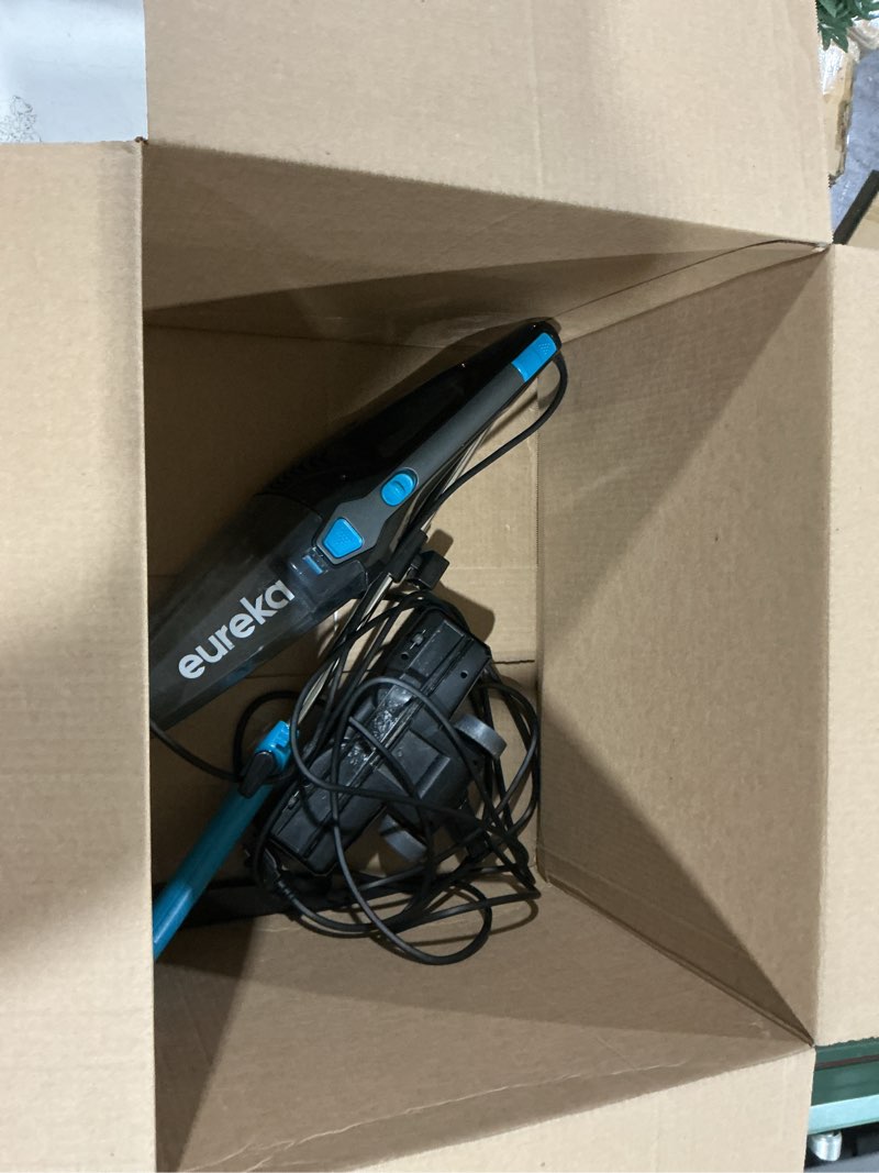 Condition photo showing As Is for eureka nes215a blaze 3-in-1 swivel handheld & stick vacuum cleaner, blue