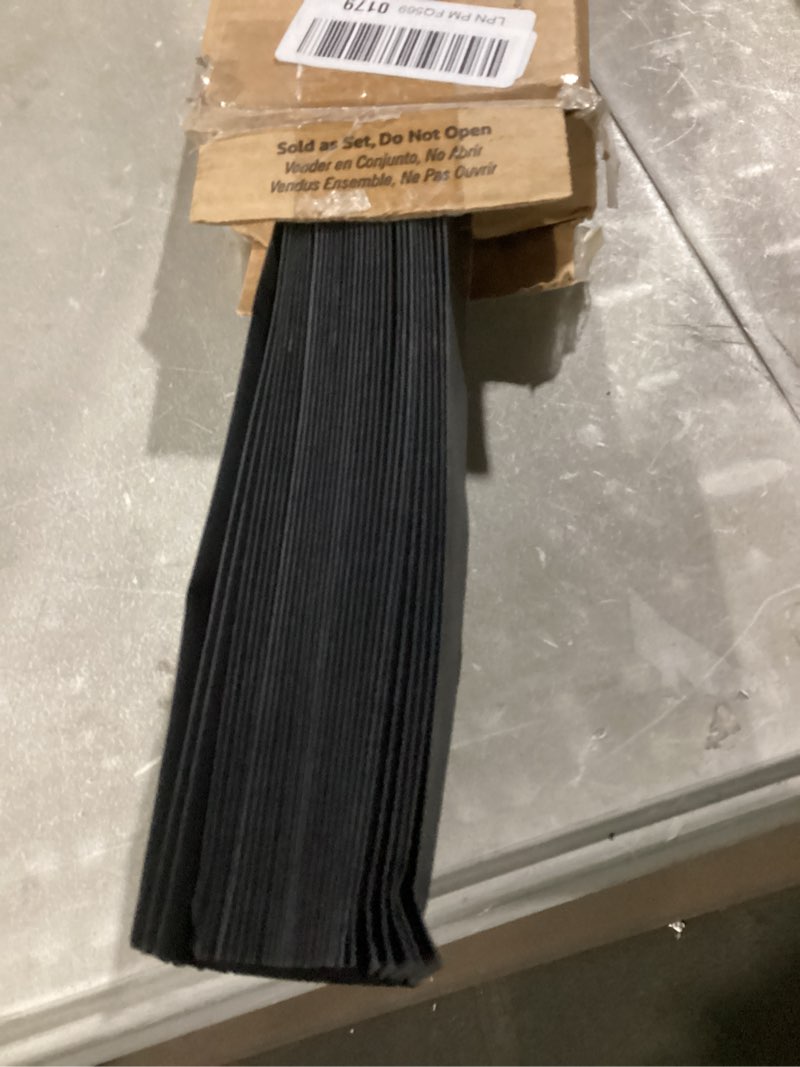 Condition photo showing Good Condition for Redi Shade No Tools Original Blackout Pleated Paper Shade Black, 36" W x 72" L, 6 Pack 36"W x 72"H