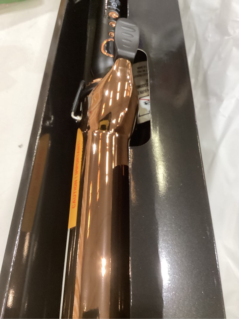 Condition photo showing Good Condition for Titanium 2 Inch Curling Iron?Extra-Long Barrel for Long Hair, Curling Iron 2 Inch with Dual PTC Heater, 12 Heat Settings Big Barrel Curling Irons, 60 Mins Auto-Off & Dual Voltage 2 inches