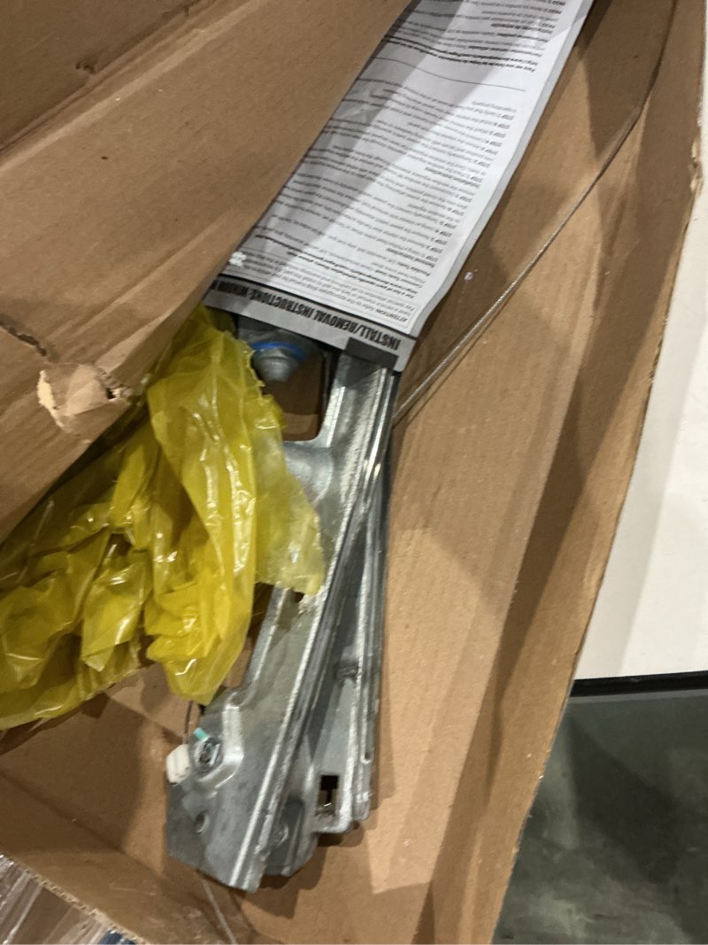 Condition photo showing As Is for dorman 741-644 oe fix front driver side power window motor and regulator assembly for select cadillac/chevrolet/gmc models driver side (lh)