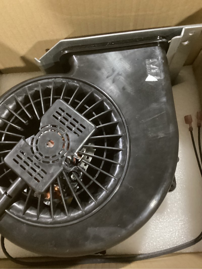 Condition photo showing As Is for Hiorucet KS-5020-1052 Blower Motor for PelPro PP70 PP130 PPC90 PP130-B TSC90 PP150 PP300 Pellet Stoves, PP130 Blower Motor for Outfitter II, PP130 Convection Blower for Bayview Home Heater PHC90