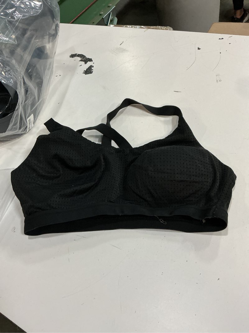Condition photo showing As Is for RUNNING GIRL Sports Bra for Women Moulded Cup Square Neck Medium Support Gym Yoga Bra Workout Crop Tops