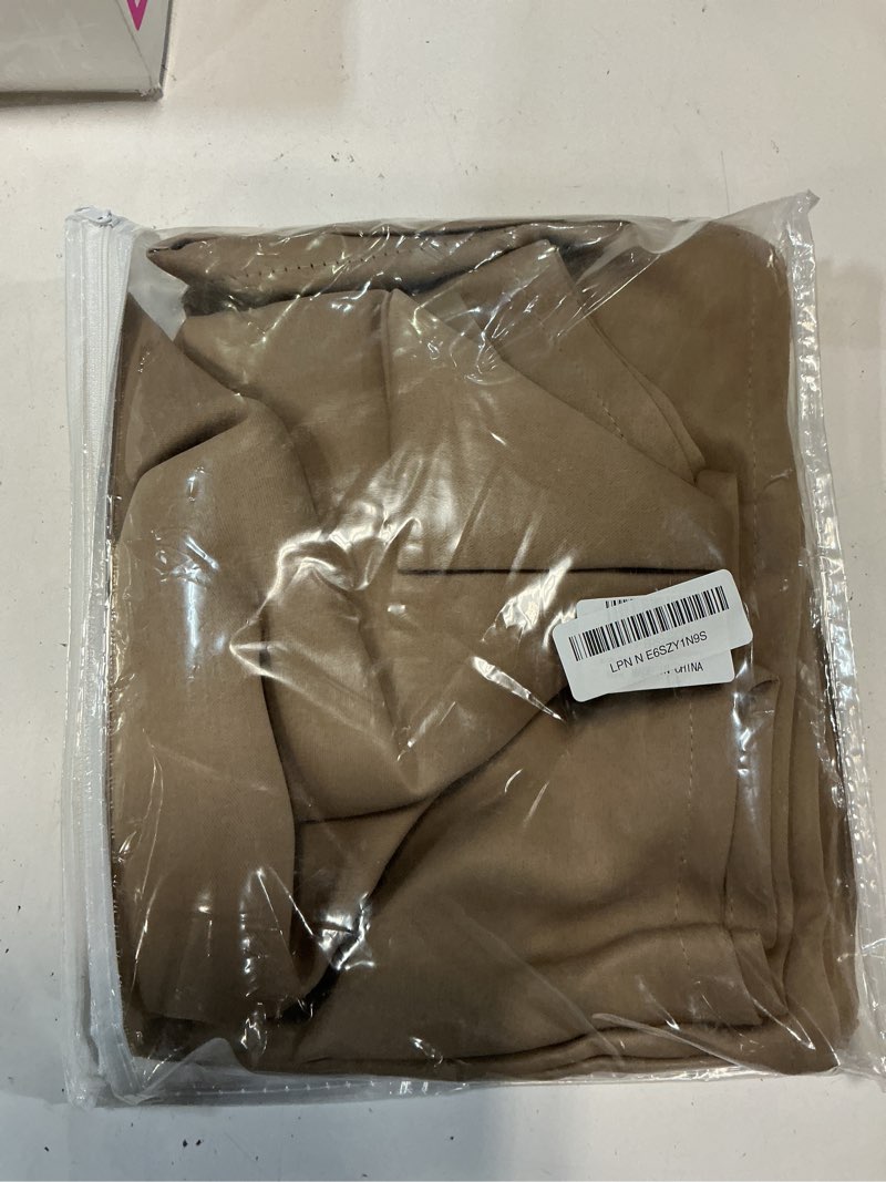 Condition photo showing As Is for blackout linen textured curtains for bedroom solid thermal insulated copper brown grommet room darkening curtains & drapes luxury decor for living room nursery