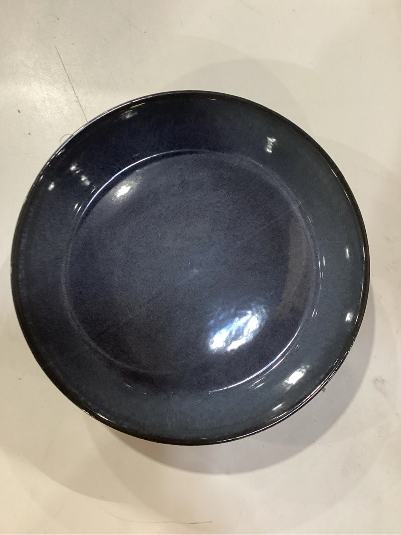 Condition photo showing New/Like New for Moritz & Moritz Solid 12-Piece Stoneware Dinnerware Set for 4 | Plate and Bowls Set with 4 Dinner Plates, Small Dessert Plates & Soup Bowls – Kitchen Dish Sets, Microwave & Dishwasher Safe, Gray