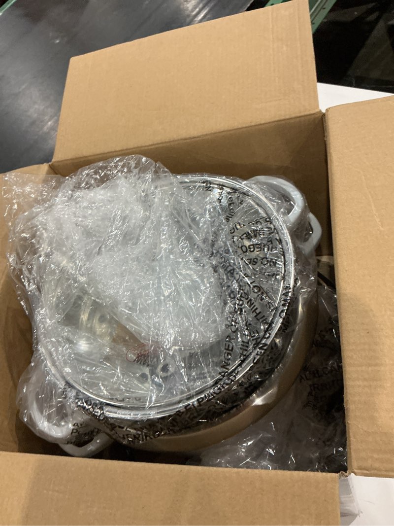 Condition photo showing Good Condition for aroma housewares 14-cup (cooked) / 3qt. select stainless pot-style rice cooker, & food steamer, one-touch operation, automatic keep warm mode, white (arc-757-1sg)