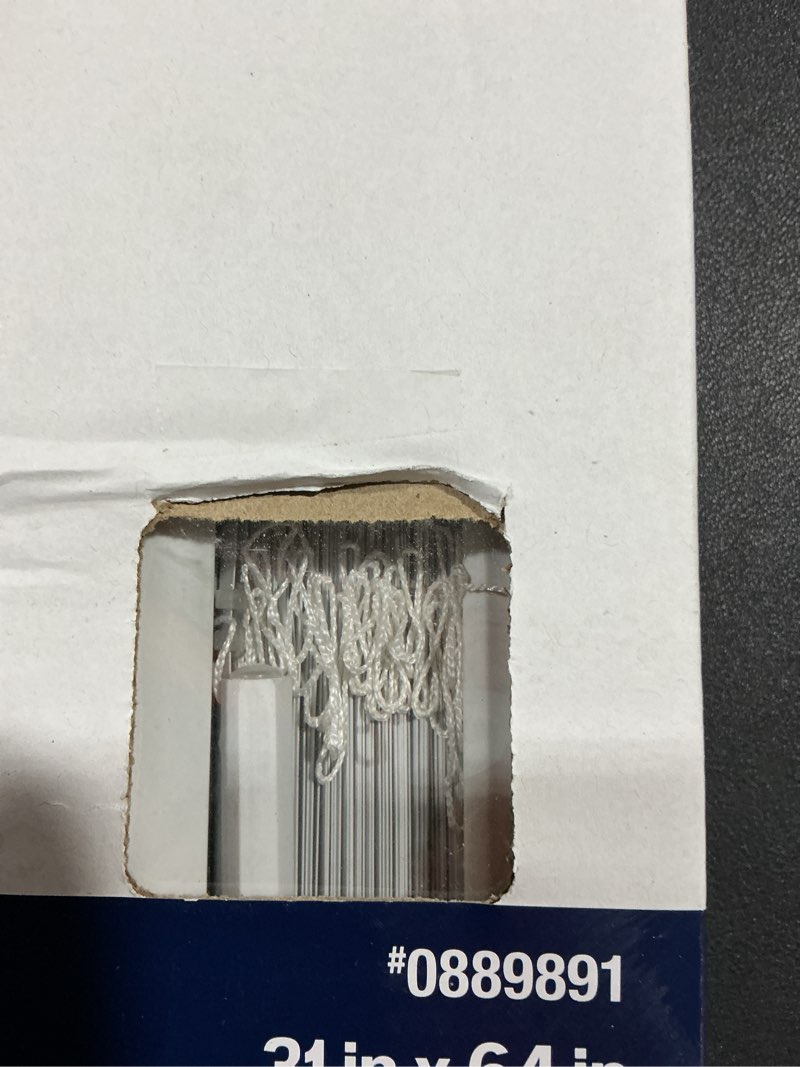 Cordless 1 Inch Window Blinds, Mirrotek Cordless Blinds Light Filtering Mini Blinds 31 x 64