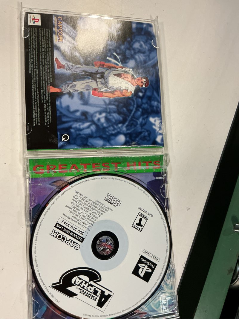 Condition photo showing Good Condition for street fighter alpha 3 - playstation 1 [pre-owned]
