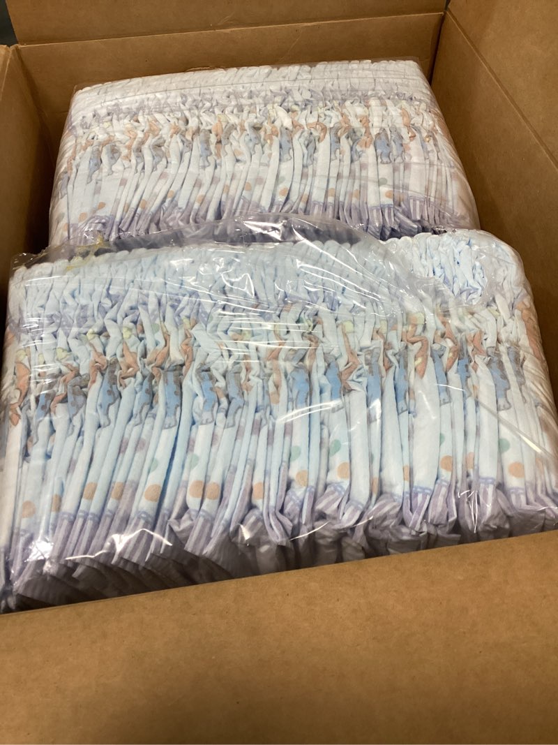 Condition photo showing As Is for Luvs Diapers - Size 6, 144 Count, Bluey Platinum Protection Baby Diaper Size 6 144