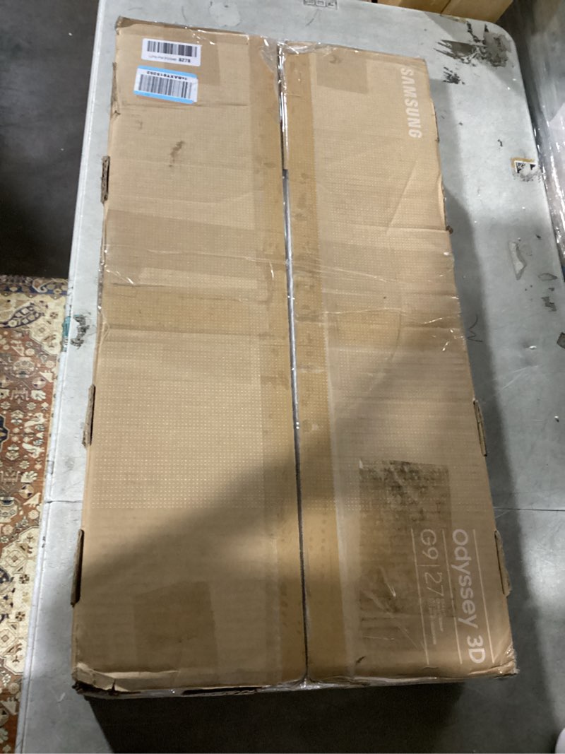 Condition photo showing Good Condition for SAMSUNG 27-inch Odyssey 3D G90XF, 4K, 165Hz, Gaming Monitor, 1ms Response Time, AMD FreeSync Premium, Glasses-Free, Ergonomic Stand, LS27FG900XNXZA, 2025 Monitor Only