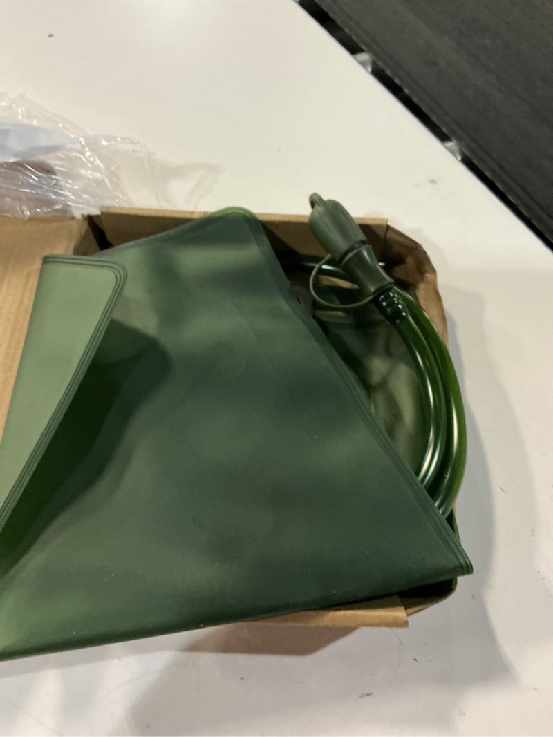 Condition photo showing Good Condition for hydration bladder, 1.5-2-3l water bladder for hiking backpack, bpa-free leak proof water reservoir storage bag, water pouch hydration pack for camping cycling running 3l water bladder - military green
