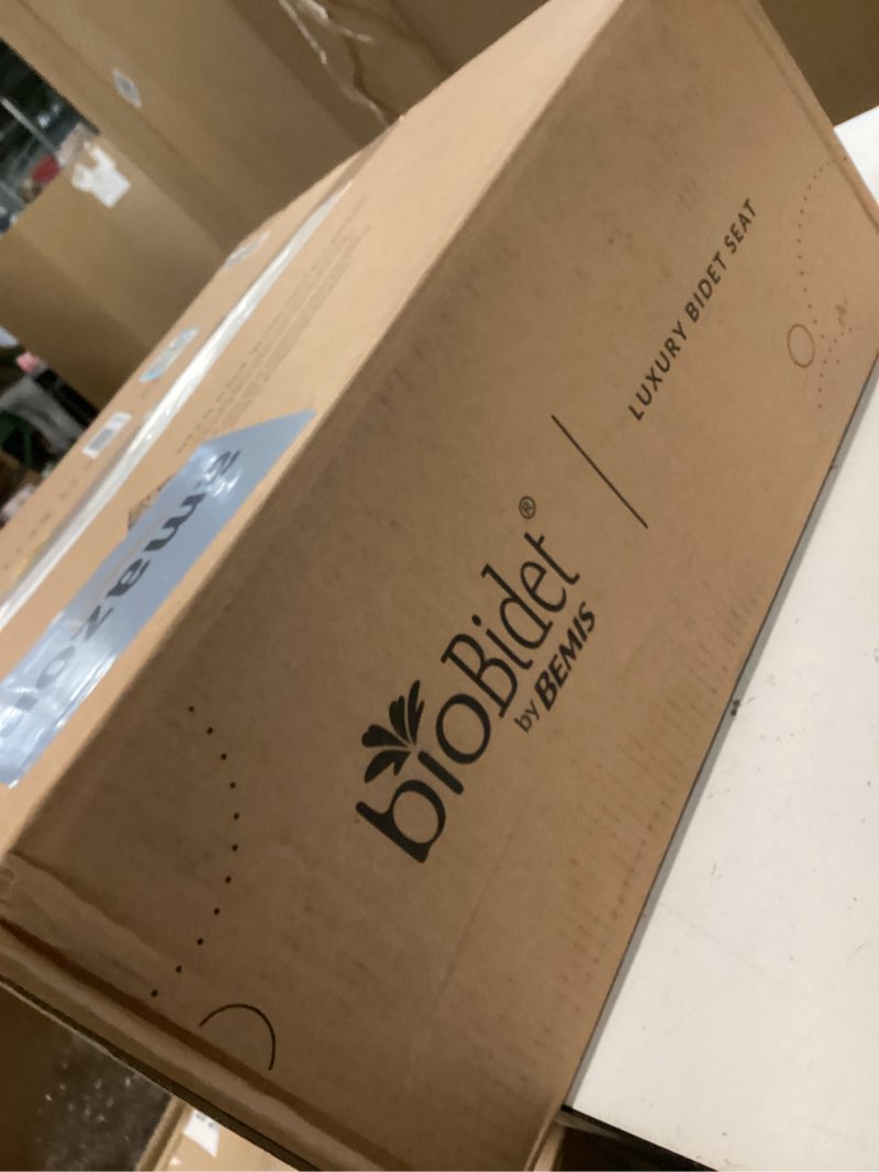 Condition photo showing New/Like New for Bio Bidet BB2000 Bliss Electric Bidet Toilet Seat, Warm Water with Air Dryer, Heated Seat with Sensor and Slow Close Lid, Night Light, Remote Control, Elongated, White Elongated Premium Bidet