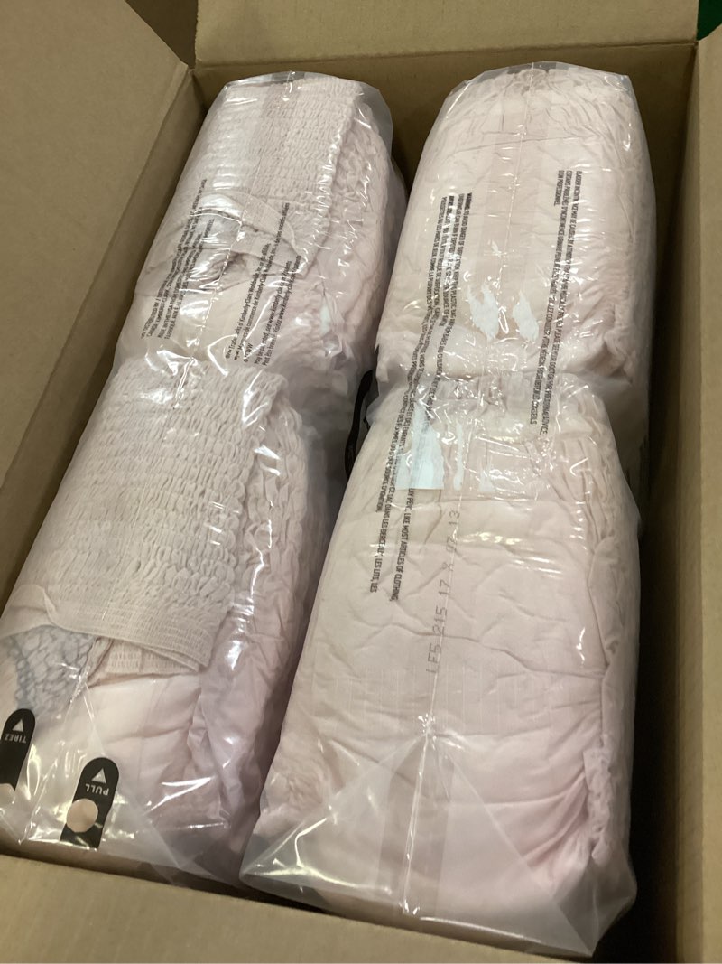 Condition photo showing New/Like New for Depend Fresh Protection Adult Diapers, Incontinence & Postpartum Bladder Leak Underwear for Women, Disposable, Maximum, Extra-Large, Blush, 68 Count (2 Packs of 34), Packaging May Vary X-Large 68