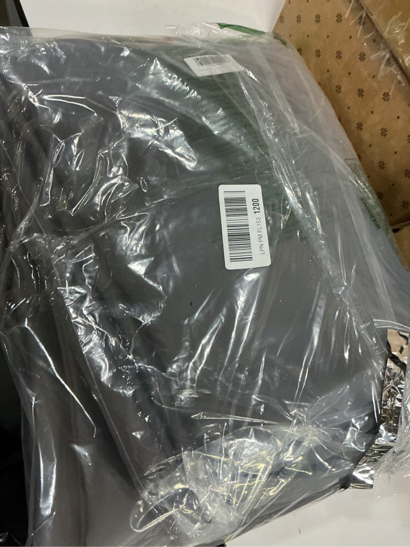 Condition photo showing New/Like New for nicetown total shade curtains and draperies, heavy-duty full light shading drapes with black liner backing for villa/hall/dorm window?gray, package of 2 panels, 70 inches wide x 95 inches long grey 70"w x 95"l (pack of 2)