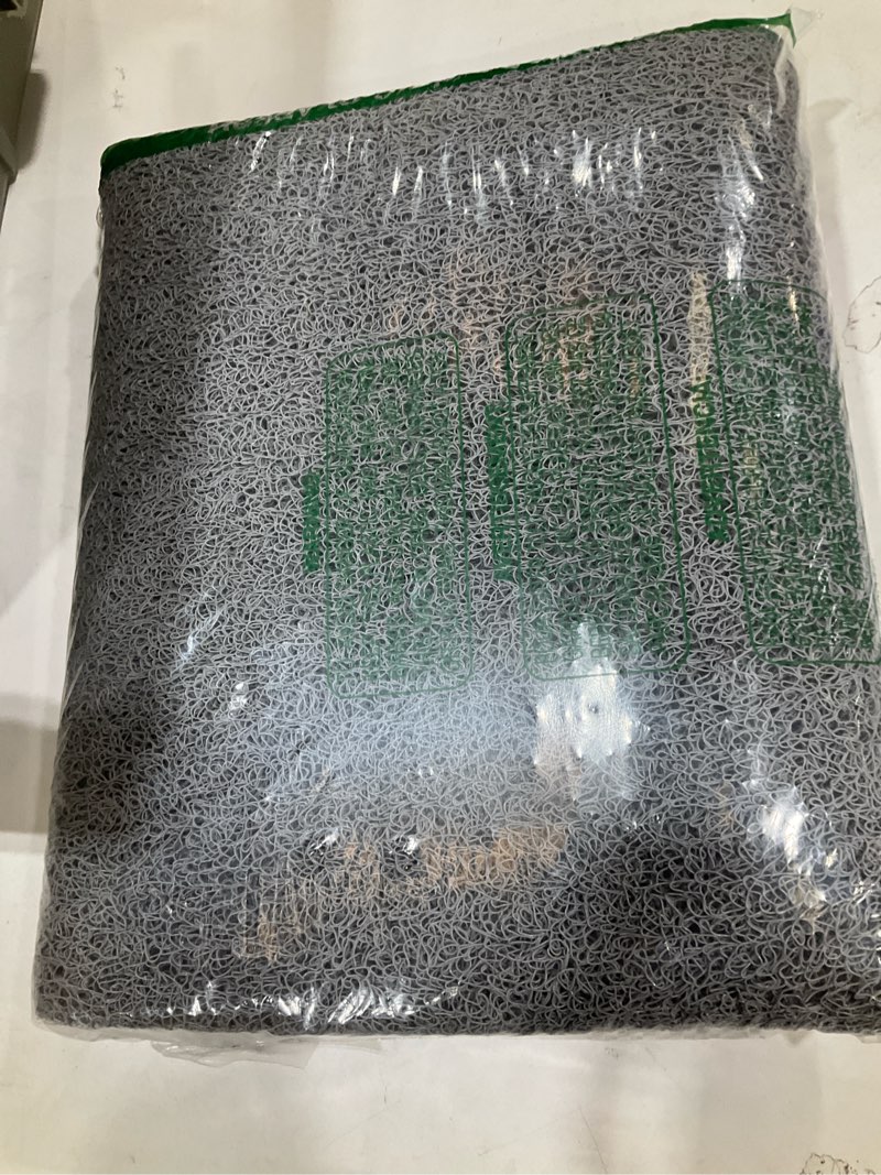 Condition photo showing New/Like New for Non-Slip Bathtub Mat, Anti Slip Shower Mat, Fast Drying Bathtub Mats, Foot Scrubber Mat, Anti Slip Mat for Tub, Floor, Bathroom, Kitchen, Home, Hotel (Grey 40"×28") Grey 40" x 28" (Rectangular)