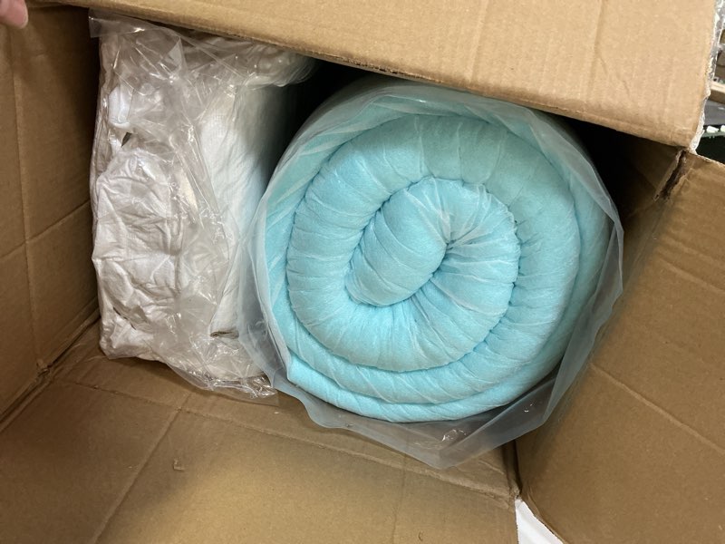 Condition photo showing New/Like New for Dual Layer 3 Inch Memory Foam Mattress Topper Queen Size, 2 Inch Cooling Gel Memory Foam Plus 1 Inch Pillow Top Mattress Pad Cover, with 8-21 Inch Deep Pocket Queen Dual Layer White