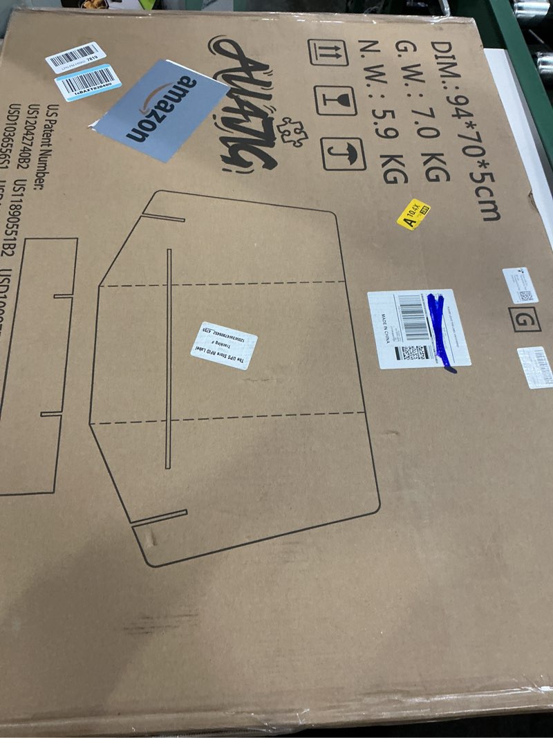 Condition photo showing New/Like New for ALL4JIG 1500 Pieces Rotating Puzzle Board with 4 Drawers and Cover,25"x34" Portable Wooden Jigsaw Puzzle Table for Adults,Lazy Susan Spinning Puzzle Boards Birthday Gift for mom Medium-1500pcs