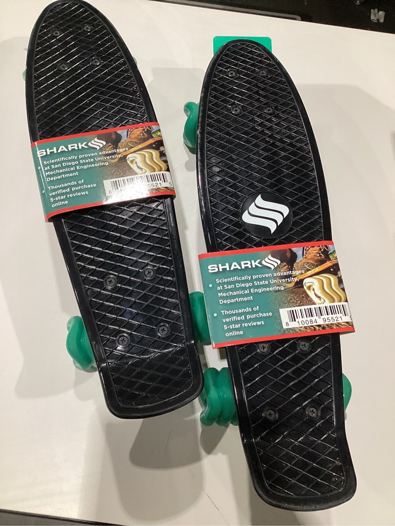 Condition photo showing Good Condition for Shark Wheel Skateboards Tiki Longboard 2 pack