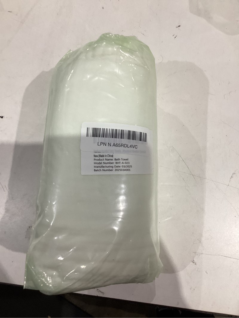 Condition photo showing As Is for Yoofoss Hooded Baby Towels for Newborn 2 Pack 100% Muslin Organic Cotton Baby Bath Towel with Hood for Babies, Infant, Toddler and Kids, 32x32Inch, Soft and Absorbent Newborn Essential,White-2 Pack White-2 Pack 32 x 32 Inch